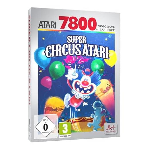 Super Circus (Atari 2600+/7800+/7800) Cartridge