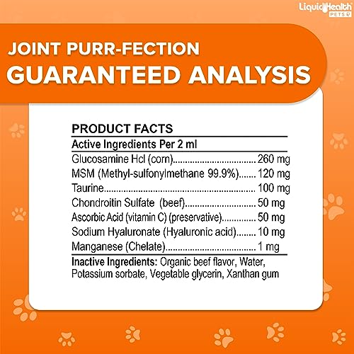 Liquidhealth 765462900021 2.3 Oz Liquid Cat Glucosamine Joint Purr-Fection - Hip And Joint Support thumb #5