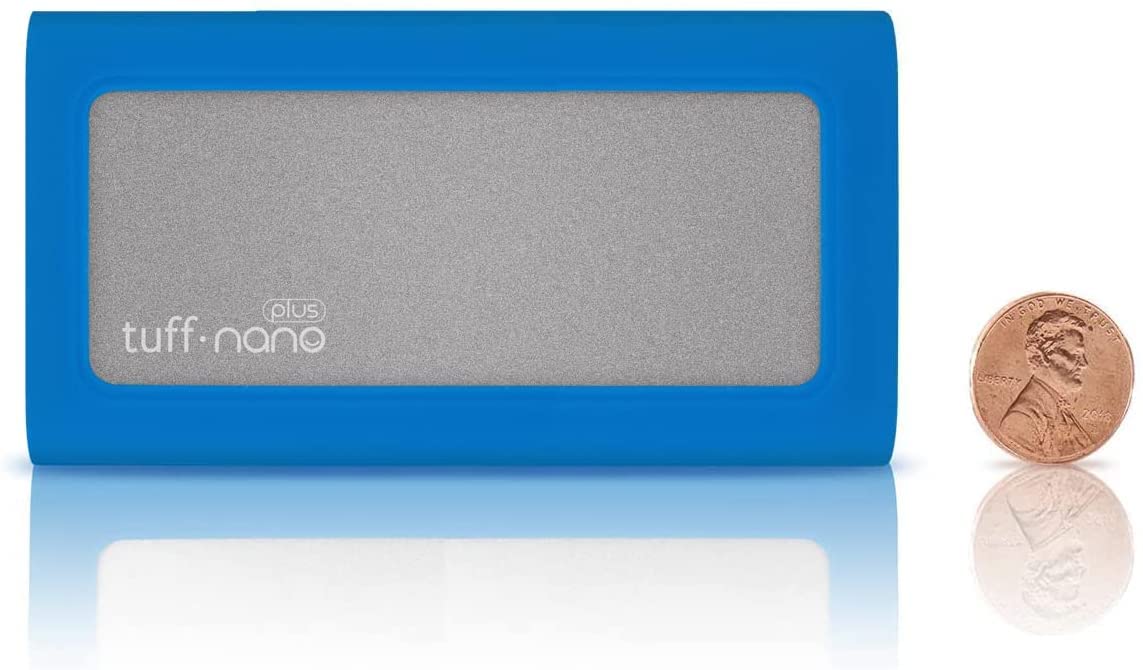 CalDigit Tuff Nano Plus Rugged IP67 SSD (2TB) USB-C 3.2 Gen 2, Blue[TuffNanoPlus2T-BU-JP]