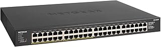 NETGEAR PoE Switch 24 Port (GS348PP) 48 Port Gigabit Ethernet Switch with 24 x PoE+ 380W, Desktop/Rackmount, Sturdy Metal