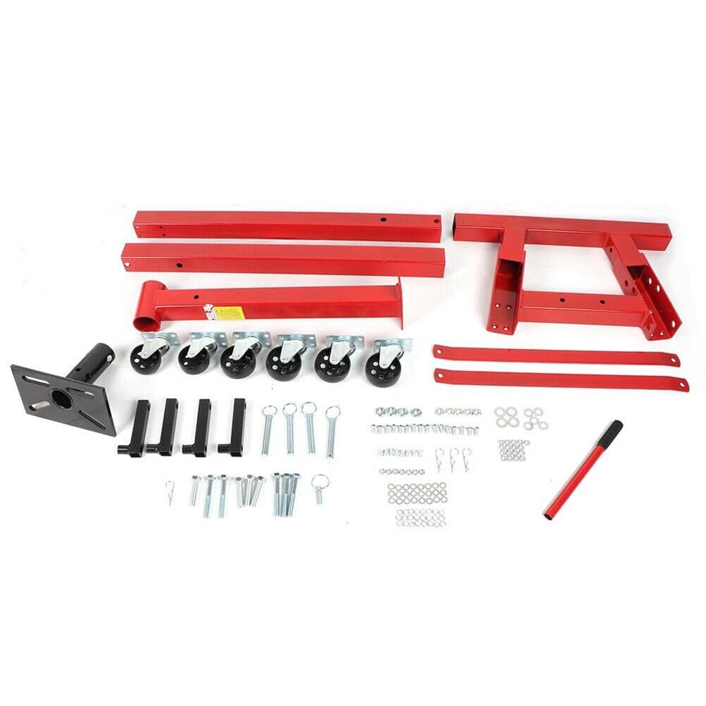 Photo 1 of PARTS ONLY
ANPART 2000 LB Engine Stand 360 Degree Rotating Head Folding Motor Hoist Dolly Mover Jack - Red