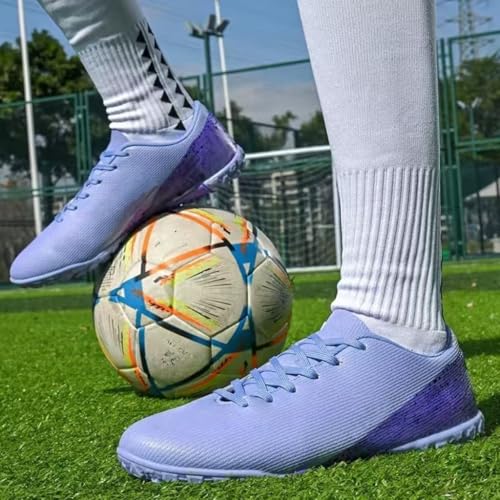 Image of Mens Soccer Cleats Womens Indoor Soccer Shoes Wide Baseball Turf Shoes Adult Youth Rugby Shoes Big Boys Small Spikes AG TF Football Boots