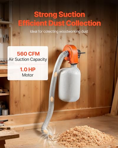 VEVOR 1 HP Wall Mount Collector