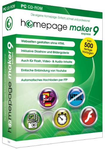 Preisvergleich Produktbild homepage maker 9 Express