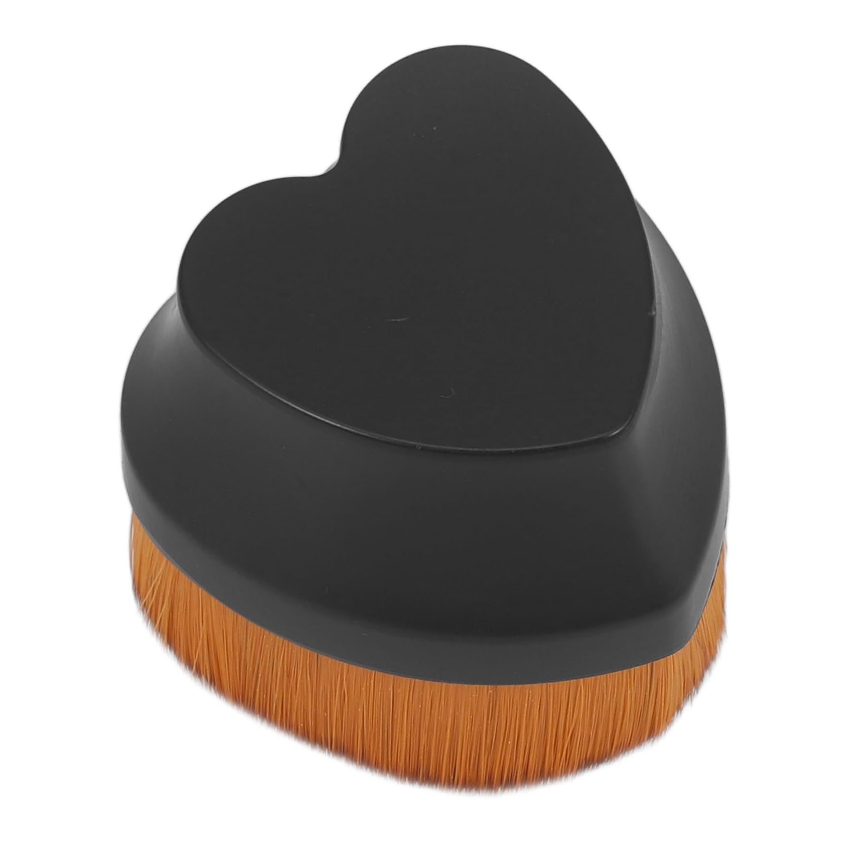 Ipetboom Foundation Brush Heart Shaped Makeup Brush Blush Concealer and Liquid Foundation Applicator Makeup Tool Portable