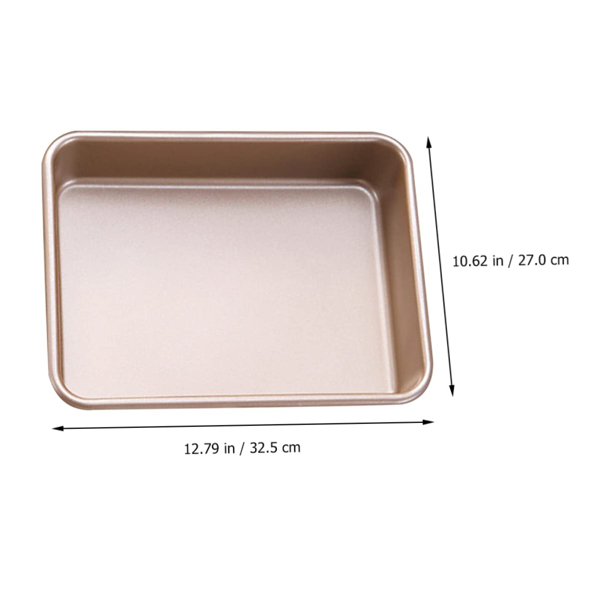 OFFSCH Square Non Stick Cake Pan Baking Tray for Home Use Bakeware for Bread Cakes and More Easy to Clean and
