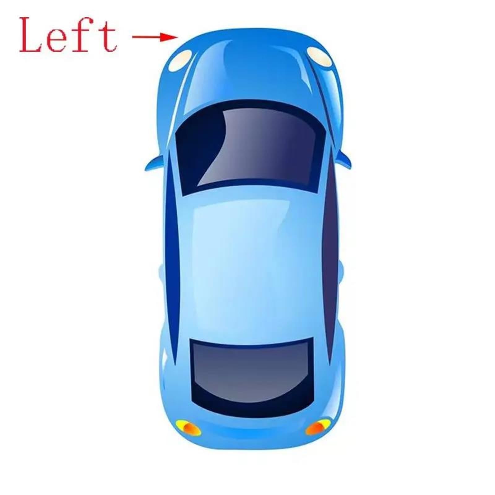 Porta Auto Guarnizioni per porte Per Toyota Per Land Per Cruiser Per Prado LC150 2700 2010 2011-2021 Parabrezza Per Auto Striscia Di Tenuta A Pressione Per Parabrezza(Anteriore sinistro)