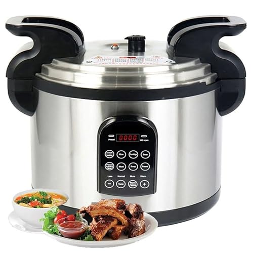 17.8QT Commercial Electric Pressure Cooker stainless steel Pressure Cooker | ...