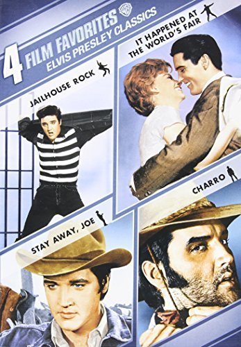 4 Film Favorites Elvis Presley Classics (Charro, It Happened at the World's Fair, Jailhouse Rock Deluxe Edition, Stay Away, Joe) by Warner Home