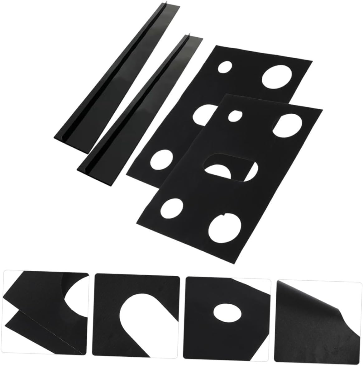 DOITOOL Induction Cooktop Heat Resistant Mat Kitchen Gadgets Gas Stove Protective Pad