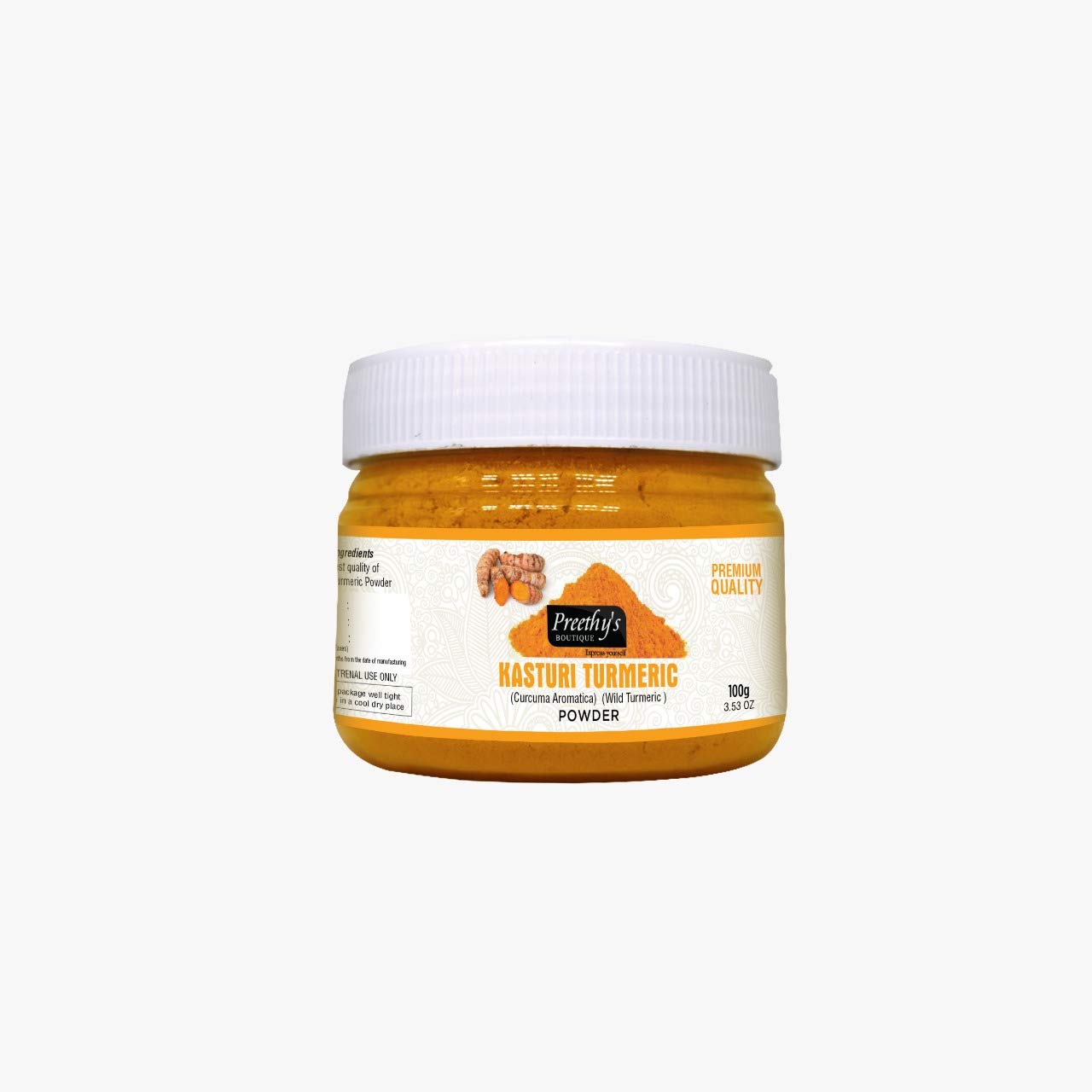 Premium Quality Kasturi Turmeric Powder For Glowing Face Pack 100gm
