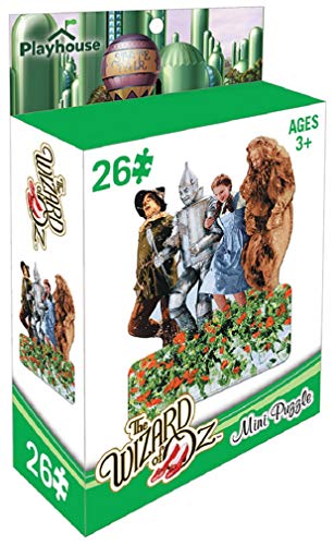 Playhouse PUZ-7006 Wizard Of Oz Poppy Fields 26-Piece Die-Cut Shaped Mini Puzzle thumb #4
