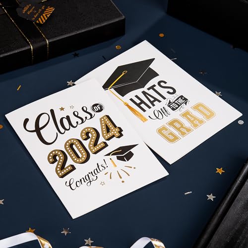Paper Play GRC20GF24 Gold Foil Graduation Cards Assortment thumb #6