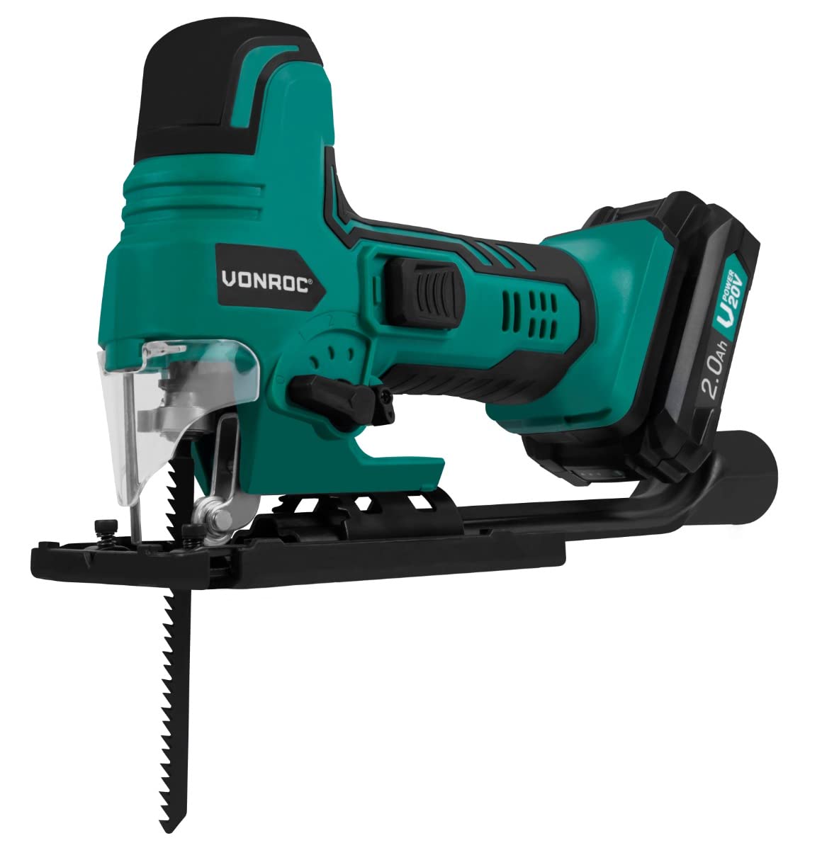 VONROC Decoupeerzaag 550W | Ergonomische T-handgreep - Incl. 5