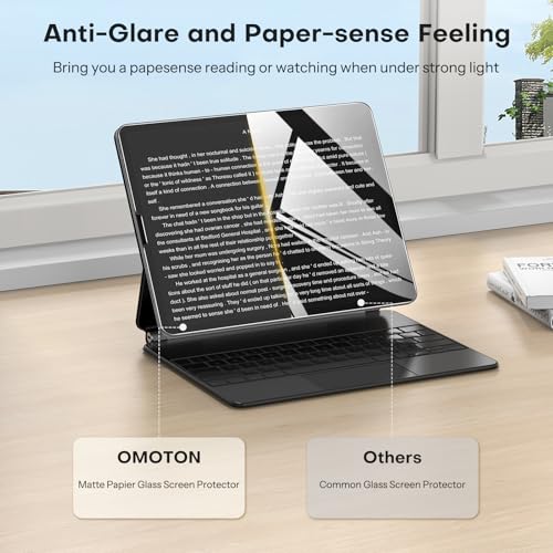 Image of OMOTON PAPERSENSE Paper Screen Protector for iPad Pro 12.9 inch 6 /5 /4 /3th