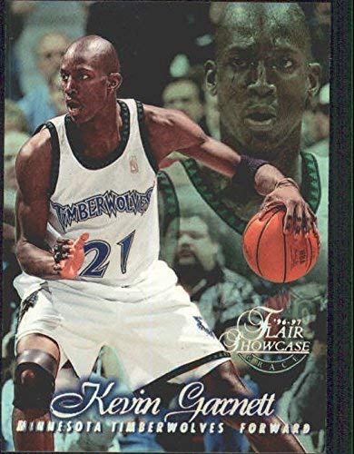 Amazon.com: 1996-97 Flair Showcase Row 1#21 Kevin Garnett