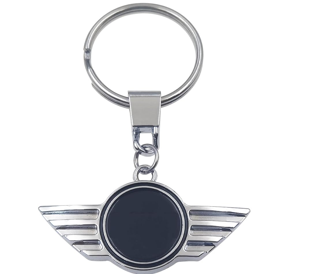 QZCQLLMBlack Keyring with Logo
