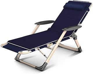 Conjuntos de móveis de jardim espreguiçadeira, espreguiçadeira dobrável para banhos de sol para acampamento cadeiras de jardim cadeira dobrável de gravidade reclinável à prova d'água espreguiçadeiras de metal para escritório ao ar livre bonito