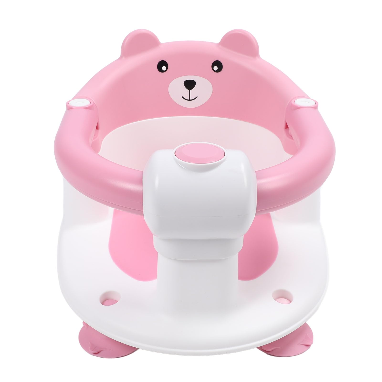 Generic Asiento de Baño para Sentarse para bebé, Taburete de Baño Ligero para Niños Pequeños, Comodidad para Ahorrar Tiempo para, Plástico (PINK)