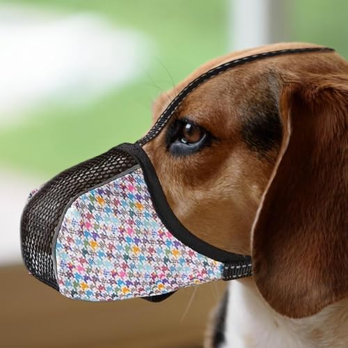 Mundschutz für Hunde, Netzgewebe für Hunde, atmungsaktiv, atmungsaktiv, Animation, Mundschutz, weich, für Welpen