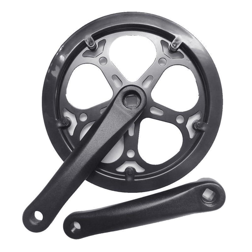 Elnwnnkc Folding Bike Crankset Chainring 52T/48T/40T Road Bicycles Chainwheel Crankset Folding Bike Chainring Replacement