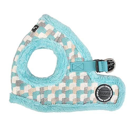 Puppia Hundegeschirr Florent Harness A – Verstellbar & Weich, Für Kleine & Mittelgroße Hunde, In Orange Größe M
