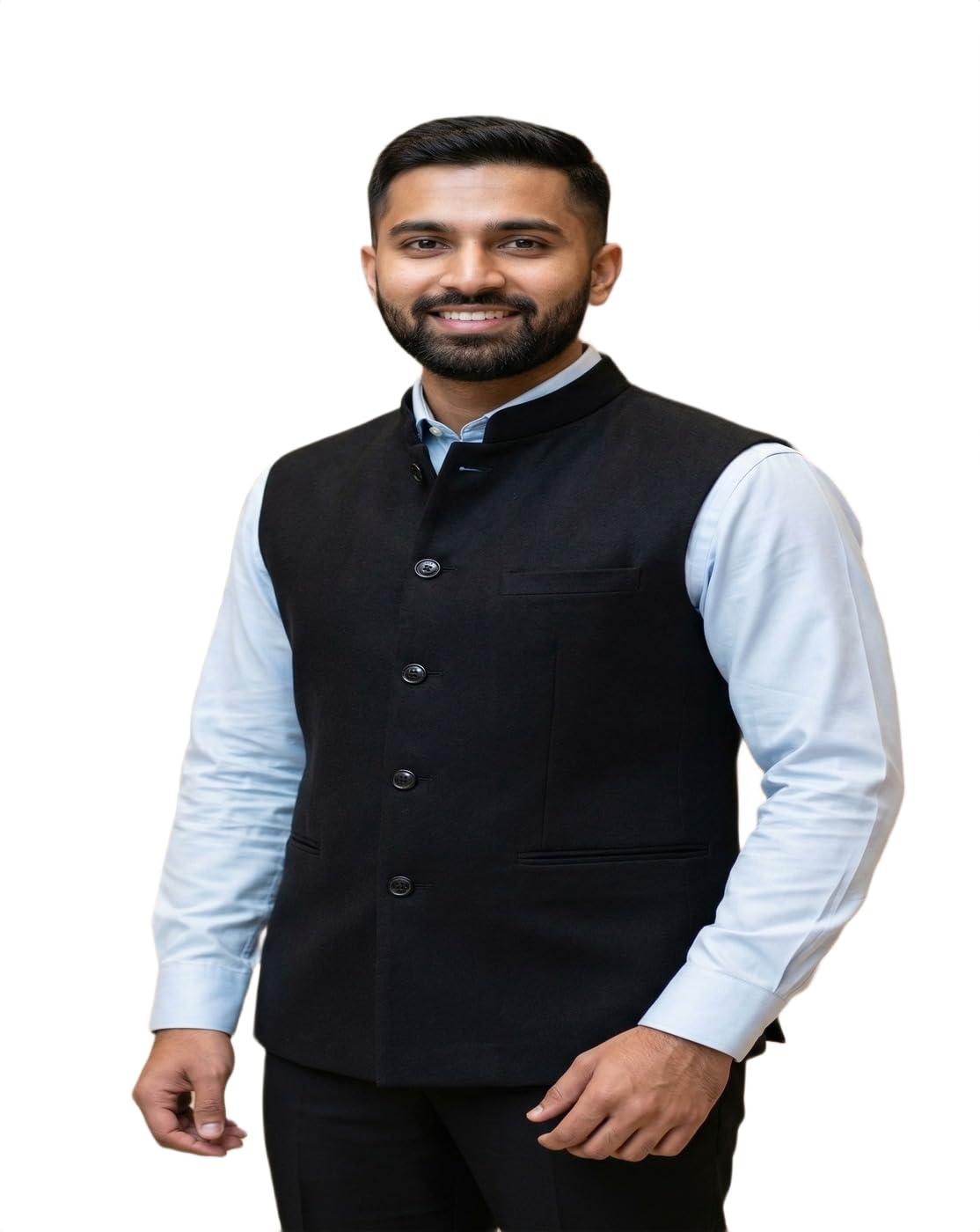 the classic togs Modi Koti,Nehru Jacket,Black Nehru Jacket For mens-picture-11