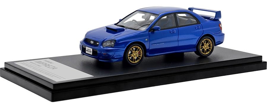 スバル インプレッサ WRX ミニカー Amazon | Inter Allied スバル IMPREZA WRX STi (2002) WR ブルー