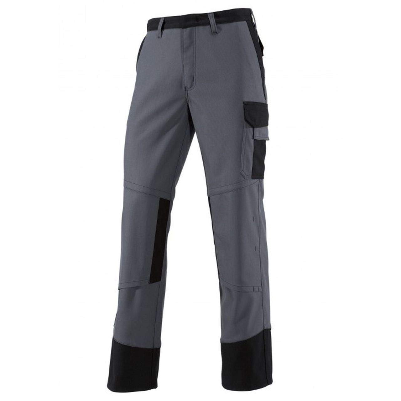BP 1487-720-44 Bib & Brace, Stretch Braces With Clip Fastenings, 305,00 G/M², Reinforced Cotton, Sand, Size 30