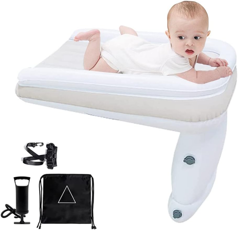 Inflatable Airplane Bed for Toddler Travel GEMGO Baby Travel Airplane