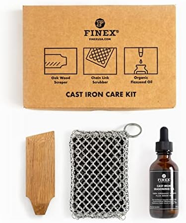 FINEX 3-Piece Cast Iron Care Kit FINEX 3-Piece Cast Iron Care Kit