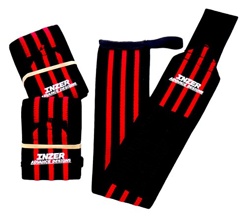 Inzer Iron Wrist Wrap Z (Pair) - Powerlifting, Weightlifting, Crossfit