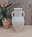 B-Ware ! Amphore ca. 40 cm hoch mit 2 Henkel aus Terracotta Terrakotta Vase Liegeamphore Blumentopf Pflanzgefäß Pflanzamphore