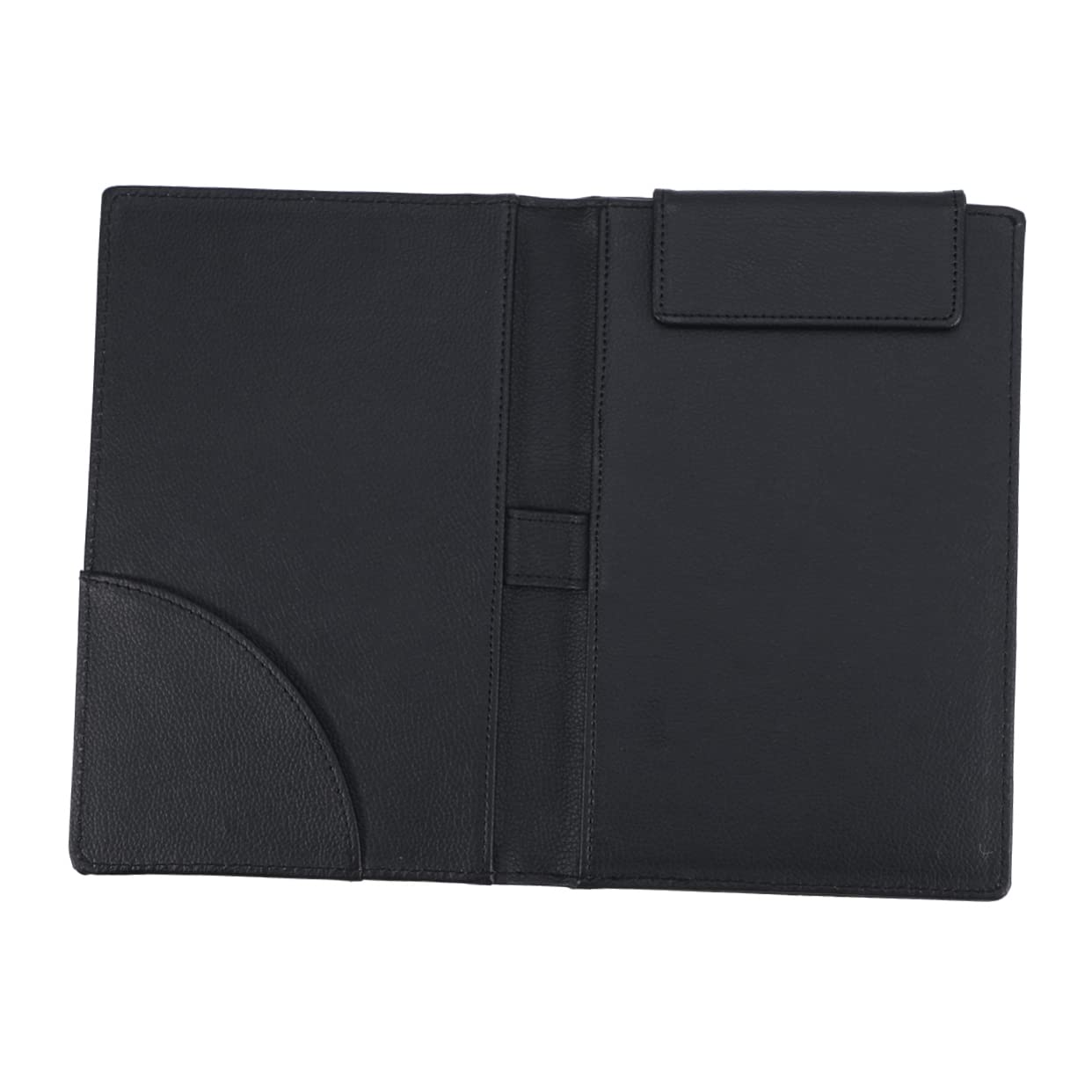 HOMOCONO Guest Check Holder Restaurant Check Presenters Check Card Holder Restaurant Bill Holder Restaurant Check Book Check Pad Holder Restaurant Check Holder Customer Menu Holder Black