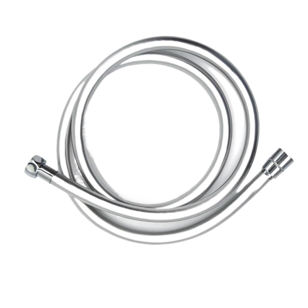 Bfndsseou Silver Universal Shower Hose, Multicolor Shower Hose Plumbing Pvc 1.5M For Toilet Bidet Shattaff Sprayer