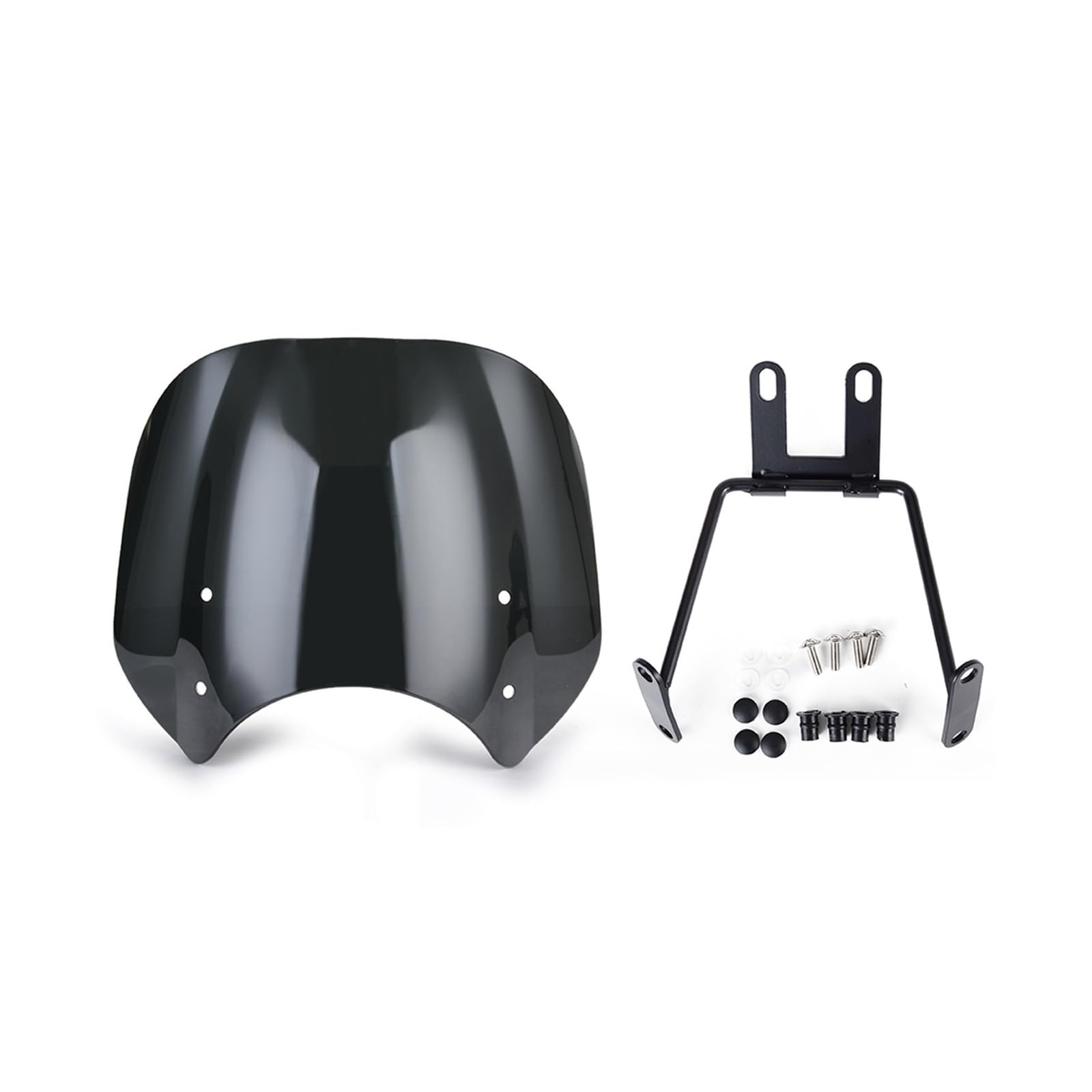 RAVENT For Rebel CMX 500 300 2017 2018 2019 2020 Motorcycle Windscreen Windshield Shield Screen With Bracket Accessories Motorbike Wind Deflector (Color : 2)