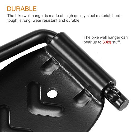 Fahrrad Scooter Stahl Wandständer Halter Fahrrad Aufhänger Haken Rack 30kg Kapazität Wandhalterung Ständer für 365 Pro