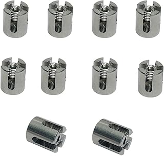 10 Pc Marine Stainless Steel 3/16