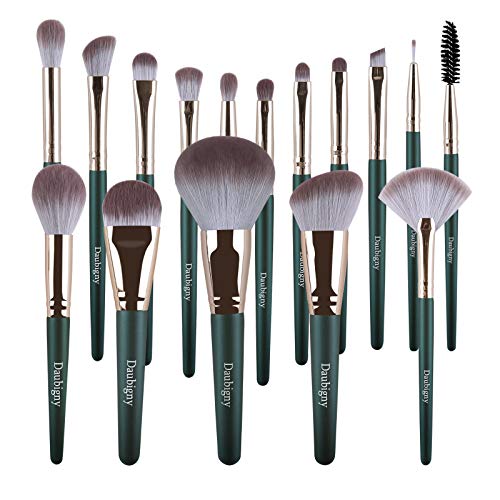 Daubigny Makeup Brush Set, Premium Synthetic Kabuki Foundation Face Powder Blush Eyeshadow Brushes Makeup Brush Kit