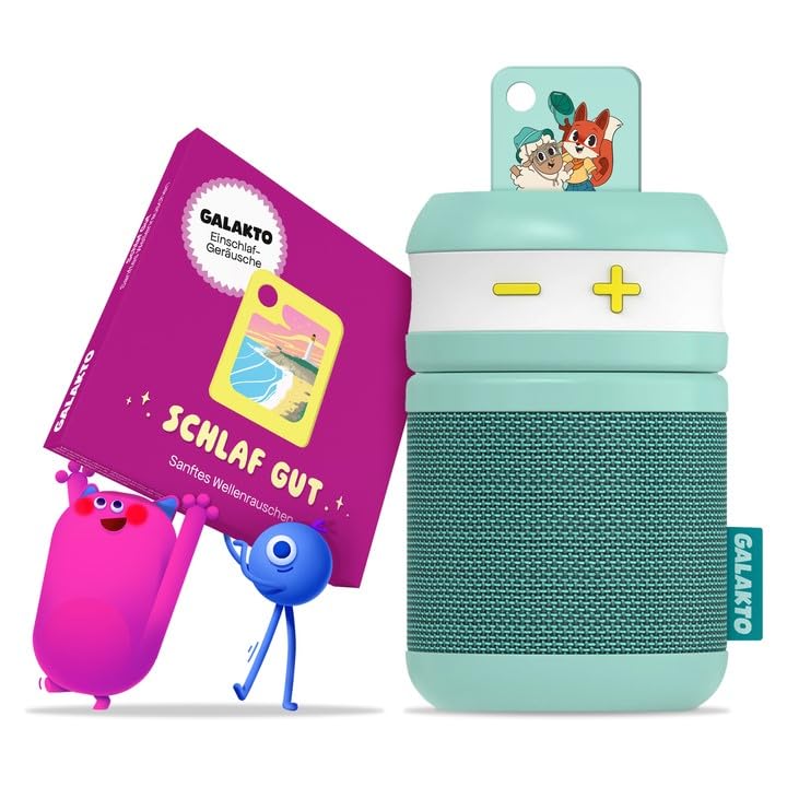 Galakto - Kinder Musik- und Hörspielplayer für zuhause und unterwegs,...