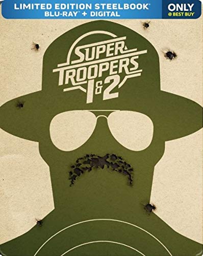 Super Troopers 1 & 2 (Steelbook) [Blu-ray + Digital HD]