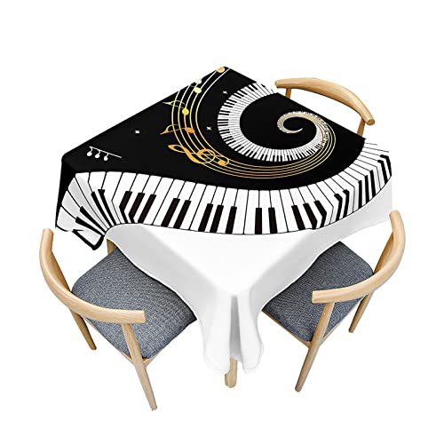 Morbuy Nappe Pour Table De Cuisine Carré, Motif Fleur De Rose