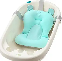 Almofada de Banho Para Bebe Com Alças de Segurança