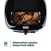 LIVIVO 2.5L Deep Fat Fryer – Electric Chip Fryer with Non-Stick Coating, Viewing Window, Built in Odour Filter and Removable Lid for Easy Cleaning – Compact Deep Fat Fryers Easy Clean - Black