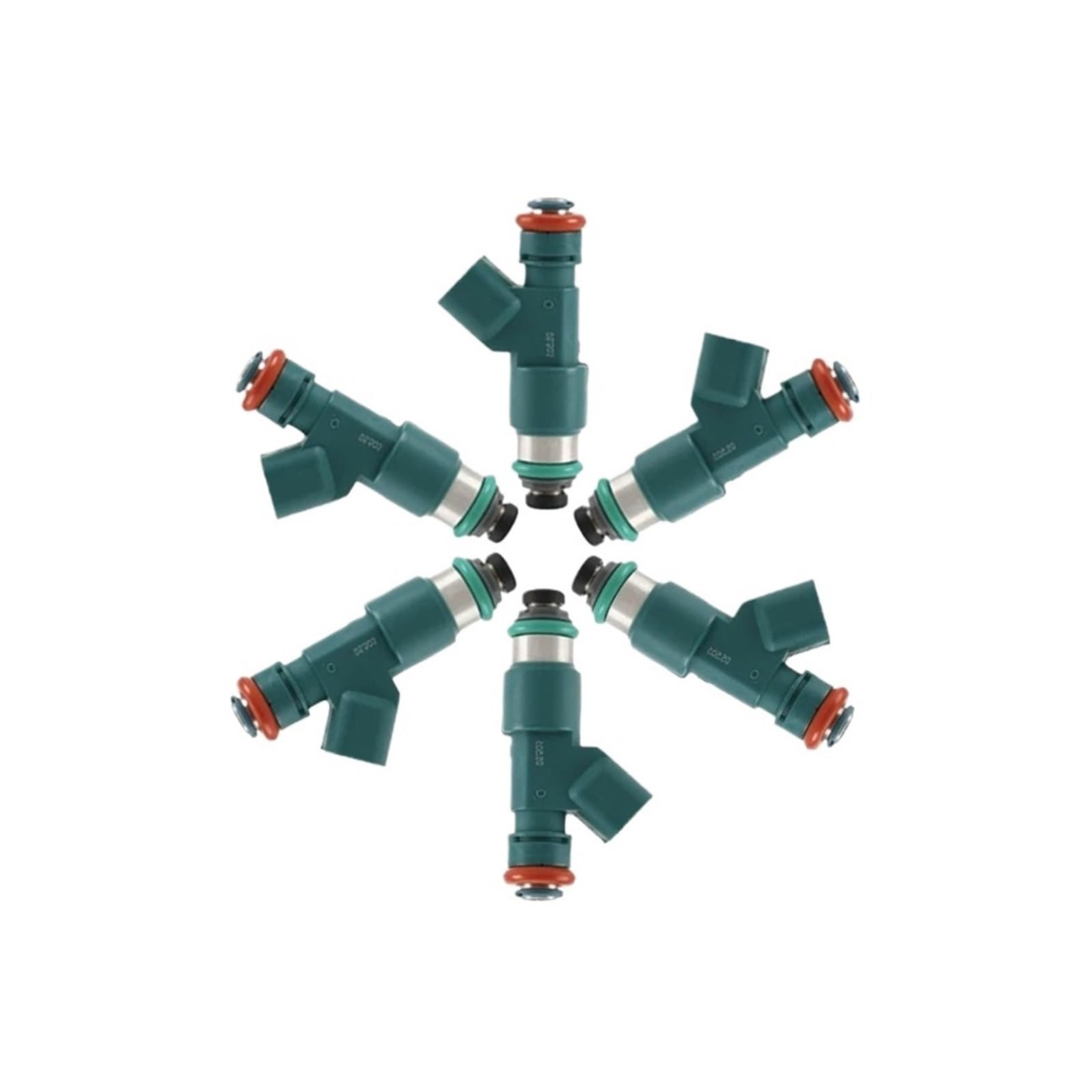 for Volvo S80 V70 XC60 XC70 XC90 3.2L L6 Fuel Injector 6pcs 6G9N-AB 30777501 LR001982 Fuel Injector