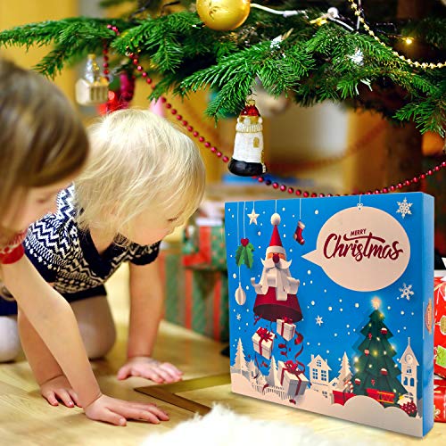 Fidget Party Toys Advent Calendar 2020 Christmas Countdown Calendar 24 PCS Fidget Relief Stress Toys for Count Down Xmas Holiday Party Favor Kids Adults Challenge
