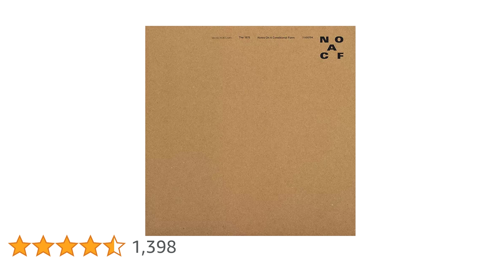 NOTES ON A CONDITIONAL(2LP: The 1975, The 1975: Amazon.ca: Music