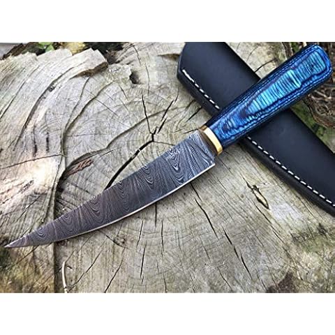 Perkin Cuchillo de Caza de Acero Damasco BN1000 Cover