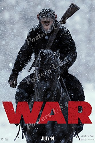 Posters USA - War for The Planet of the Apes Movie Poster GLOSSY FINISH - FIL575 (24' x 36' (61cm x 91.5cm))