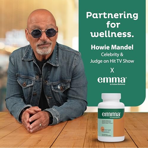 Emma Gut Health - 4 Pack - Gas and Bloating Relief, Constipation, Leaky Gut Repair - Gut Cleanse & Restore Digestion - Regulate Bowel Movement. Probiotics and Laxative Alternative, 240 Capsules - Image 3